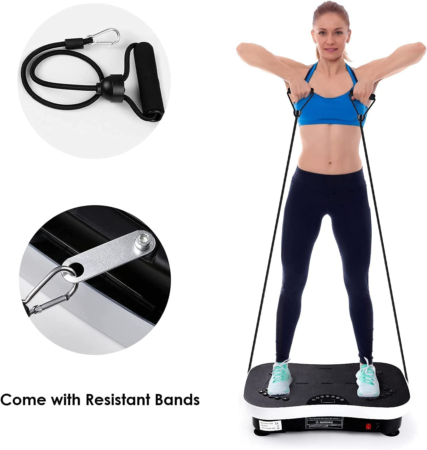 Whole Body Vibration Platform - Training - Exercise Fitness Machine